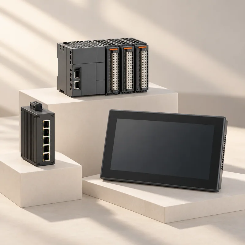 Illustrative plcs & remote i/o components