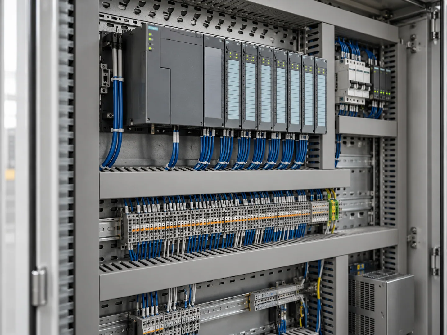 Illustrative installation of plc & smart panels